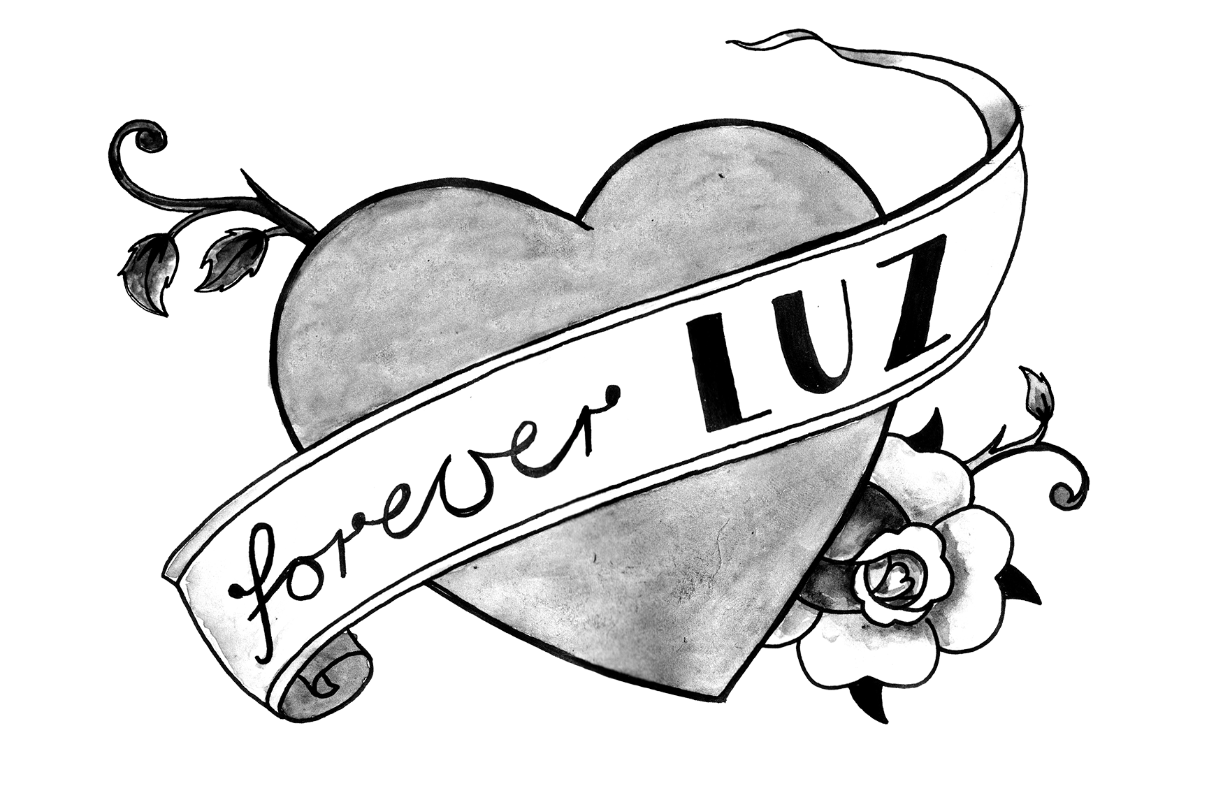 LUZ Seebistro Tattoo forever LUZ Herz